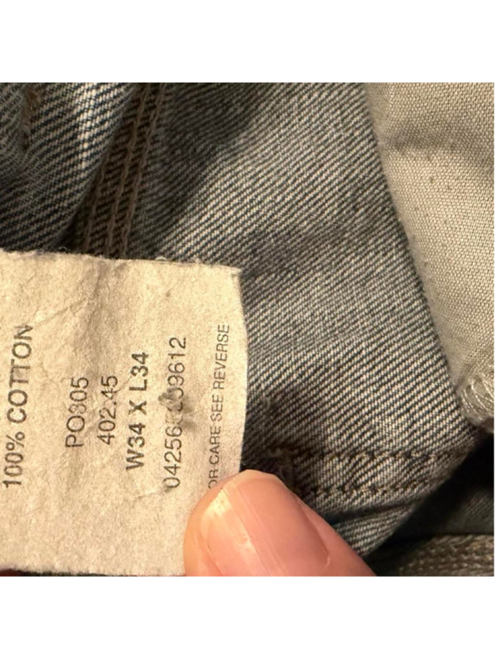 KEY blue denim carpenter jeans - Picture 7 of 7